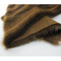 SOFT HAND FEEL GLOSSY IMITATION MINK BRUSHING DECORATION FAUX FUR