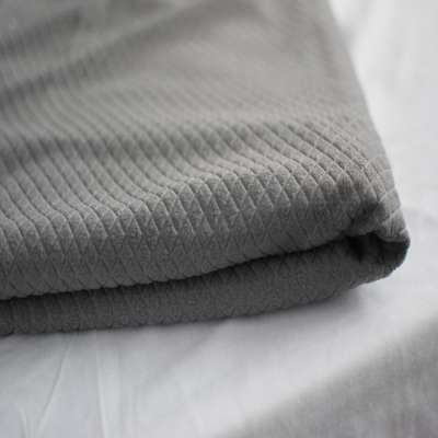 100% polyester for blankets super soft knit embossed crystal velvet fabric